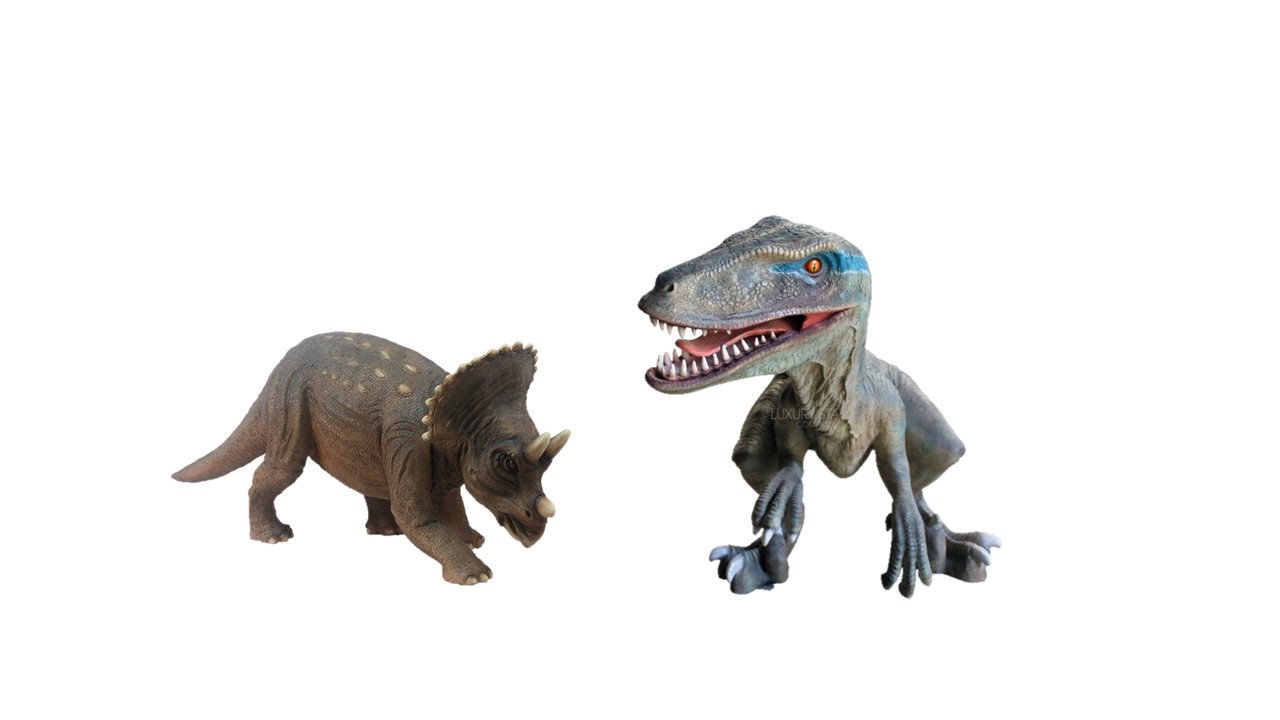 Dinosaur (Velociraptor + Triceratops)