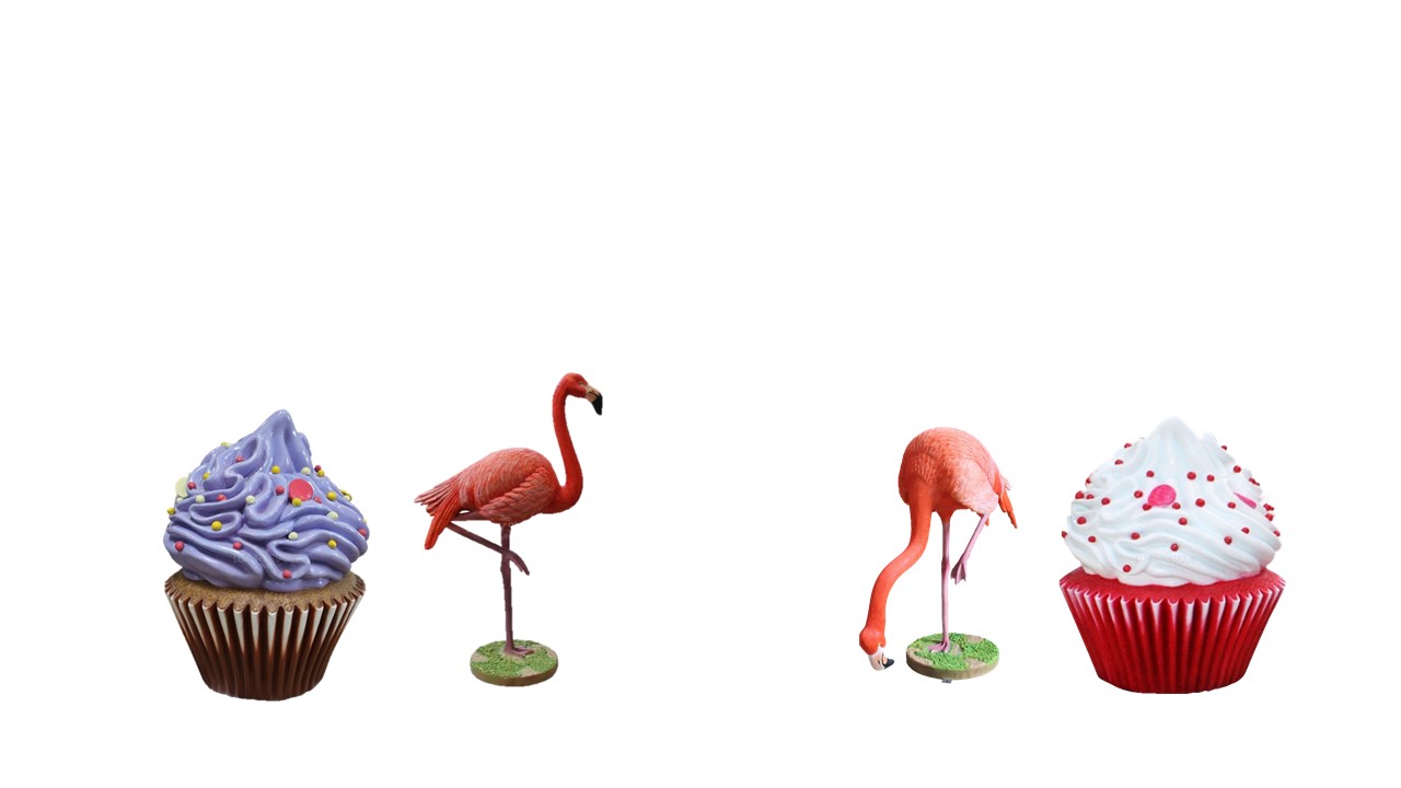 Flamingo Package (Flaming – Cupcake)