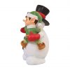 Santa Elf on Snowman (Green Elf)