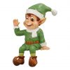 Sitting Santa Elf (Green)