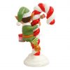 Santas Elf On Candy Cane (Green)