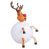 Reindeer In Snowball