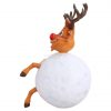 Reindeer In Snowball