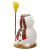 Snowman With Broom Photo Op