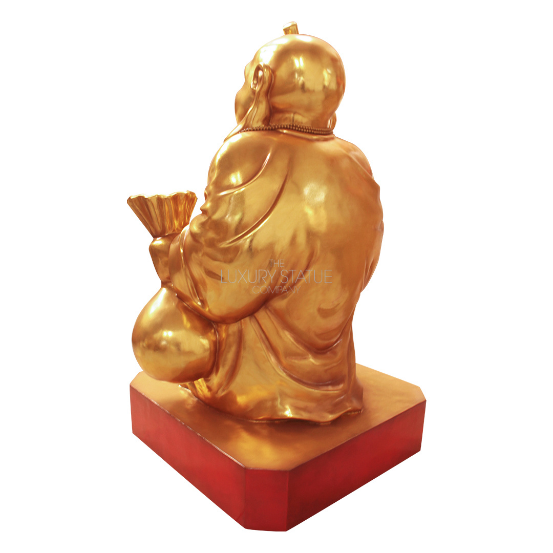 Gold Laughing Buddha
