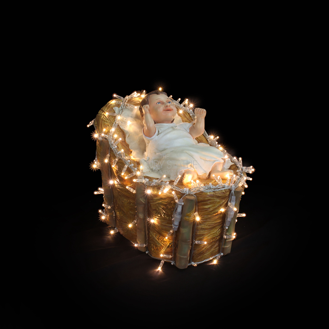 Baby Jesus in Manger — view 6