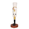 9ft White and Gold Nutcracker – Rental