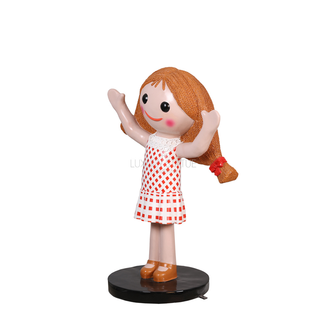 Smiling Christmas Doll — view 2