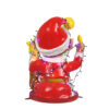 Red Santa Elf with Christmas Lights – Rental