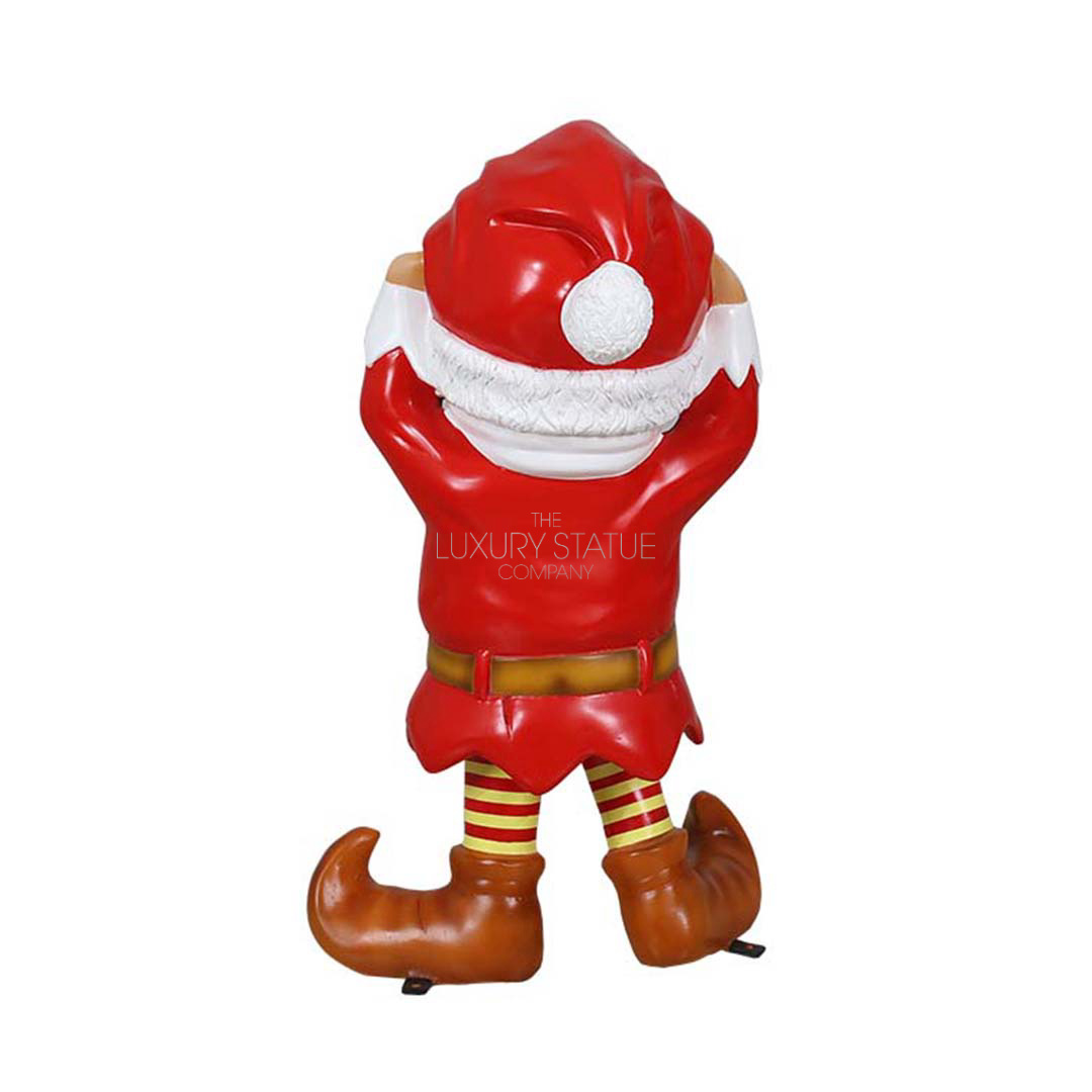 Playful Red Santa Elf — view 4