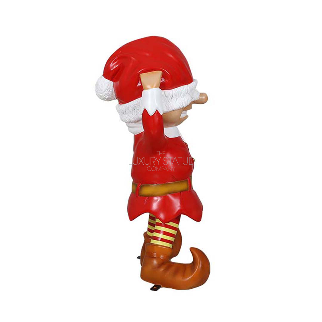 Playful Red Santa Elf — view 5