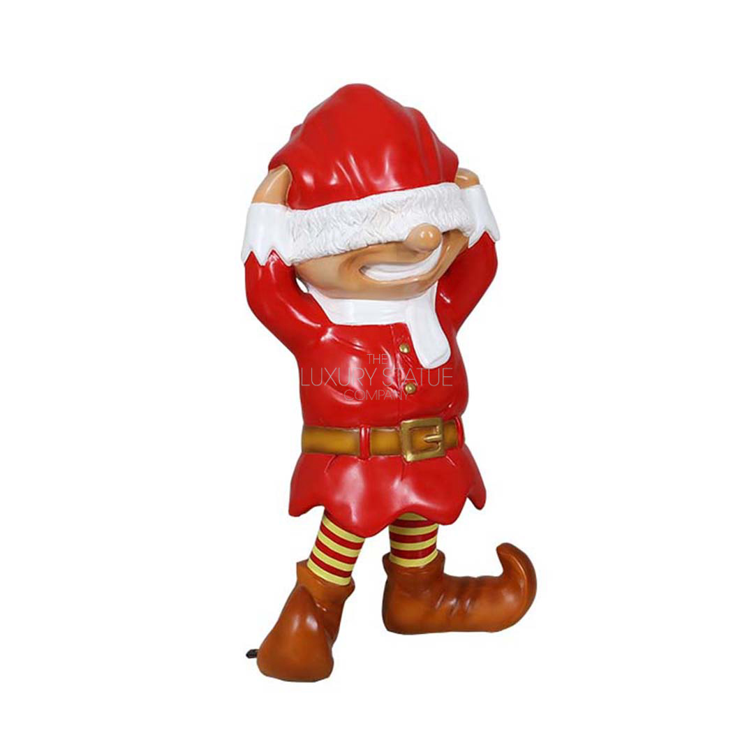 Playful Red Santa Elf — view 6