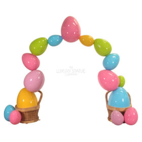 Colourful Easter Egg Archway