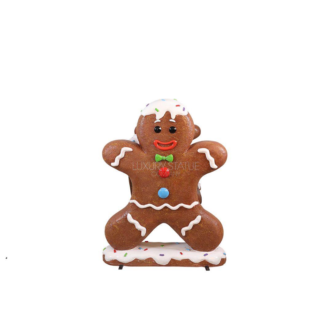 Gingerbread Duo Bench — view 4
