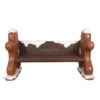 Gingerbread Duo Bench – Rental