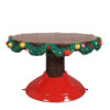 Red Christmas Tree Table – Rental