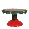 Red Christmas Tree Table – Rental
