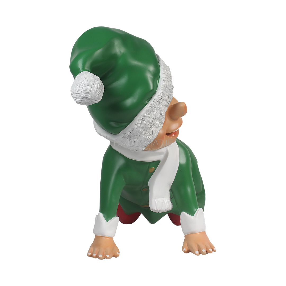 Crawling Green Santa Elf (Special Colour) — view 3