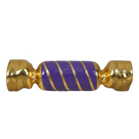 Purple and Gold Wrapped Square Candy