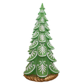 8ft Green Gingerbread Christmas Tree