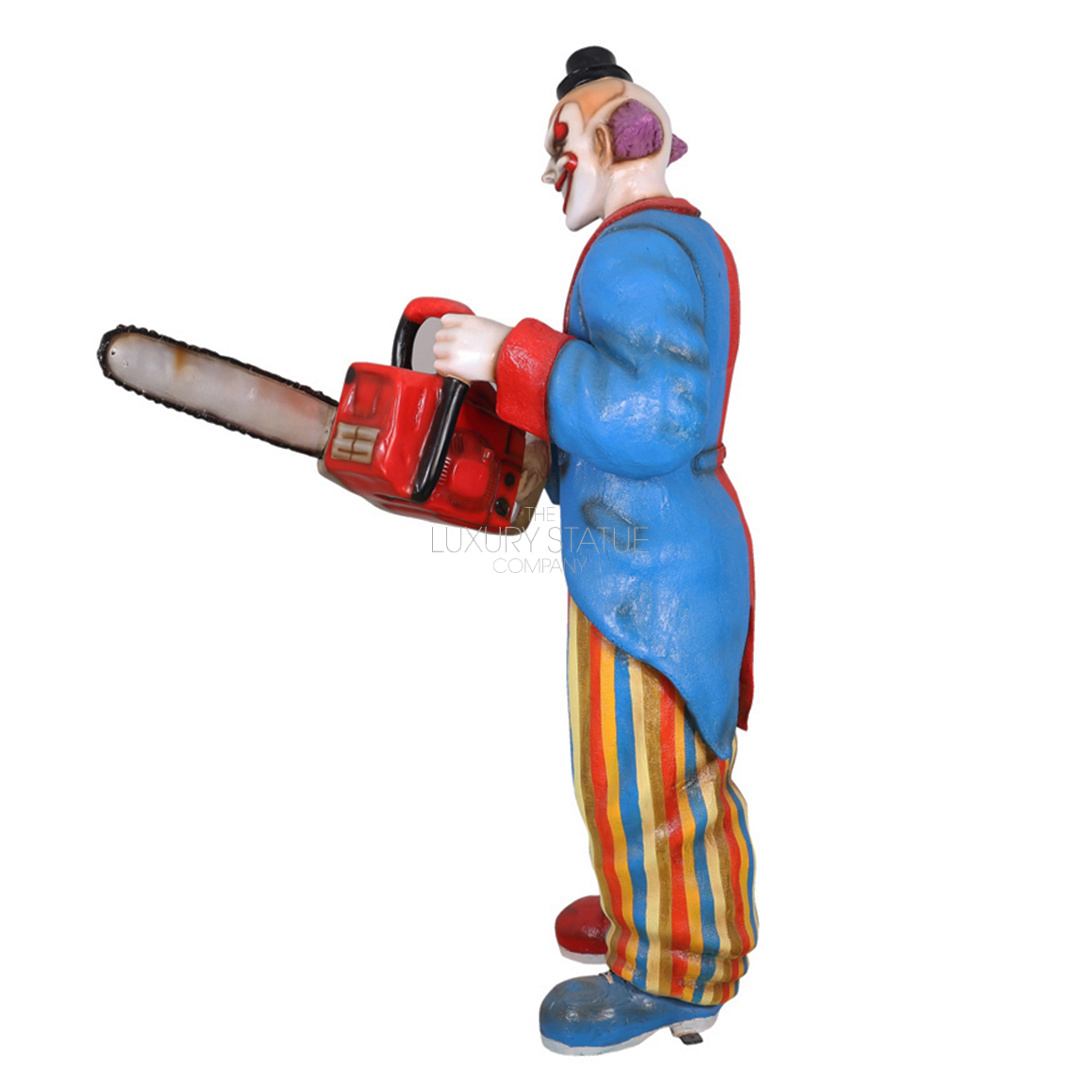Scary Clown with Chainsaw — view 3