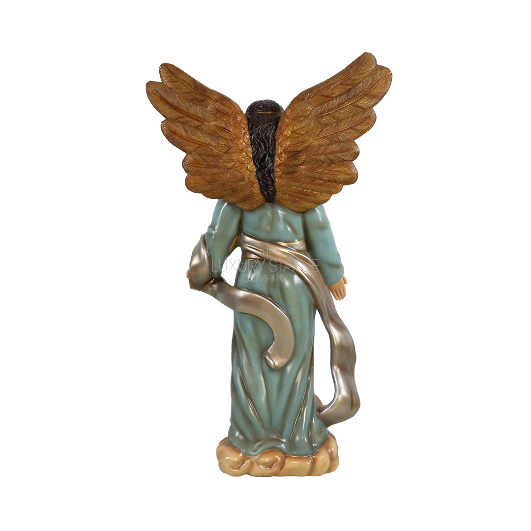 Nativity Angel with Gold Wings — view 4