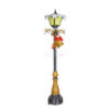 7ft Christmas Lamp Post with Lights – Rental