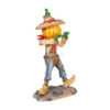 Pumpkin Scarecrow Playing Harmonica