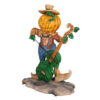 Pumpkin Scarecrow Playing Cello