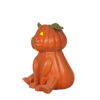 Sitting Pumpkin Dog
