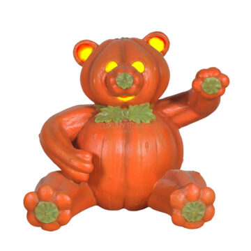 Sitting Pumpkin Bear
