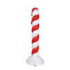 6ft Red Candy Cane in Snow – Rental