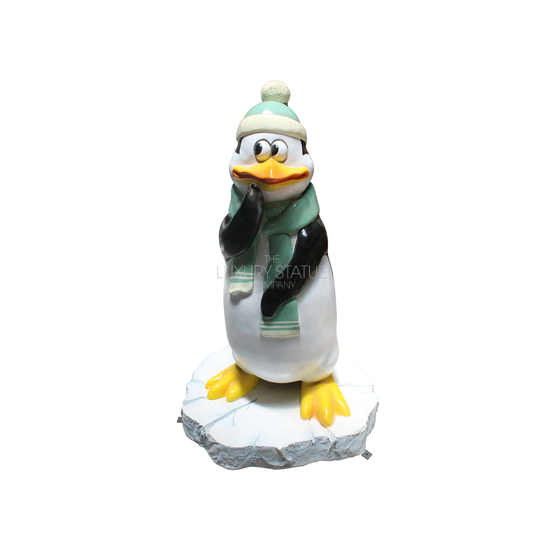 Funny Penguin Thinking