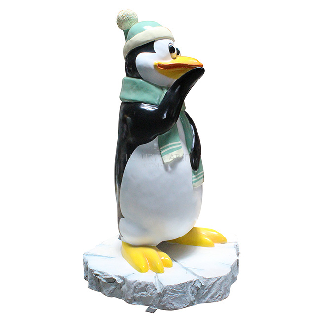 Funny Penguin Thinking