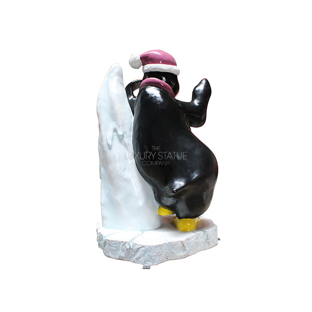 Funny Penguin with Iceberg